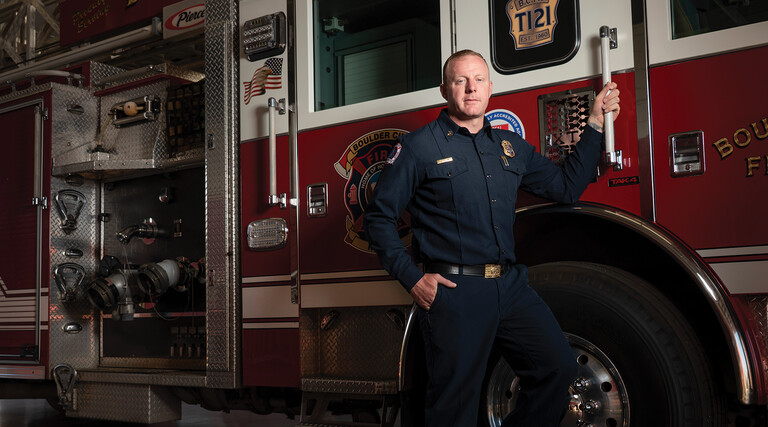 Josh Barrone, Assistant Fire Chief for Nevada’s Boulder City Fire Department