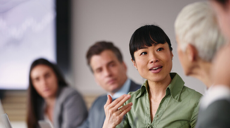 Professionals meeting in the office
