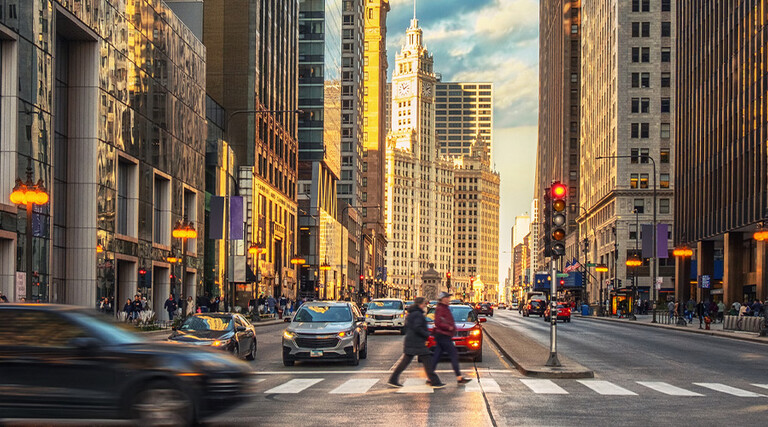 Chicago financial district