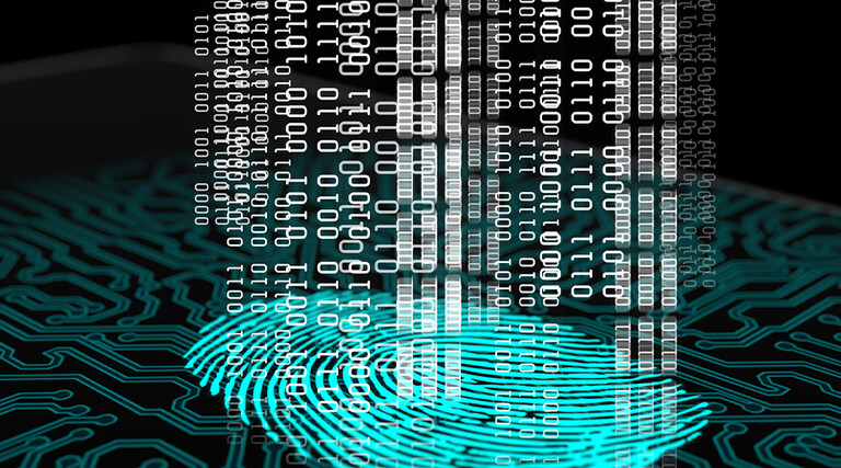 digital fingerprint security photo