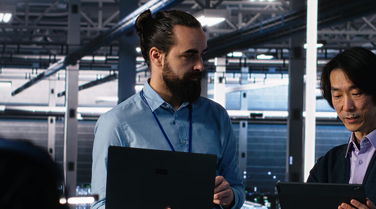 People working together