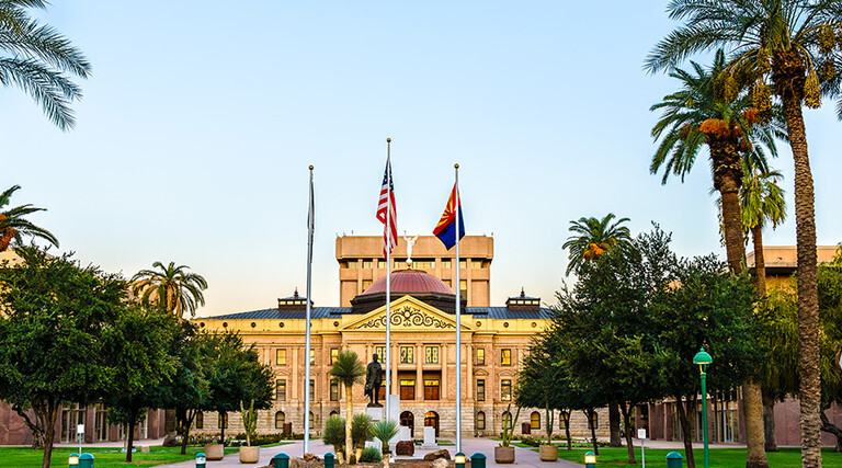Arizona State Capitol in Phoenix, Ariz.