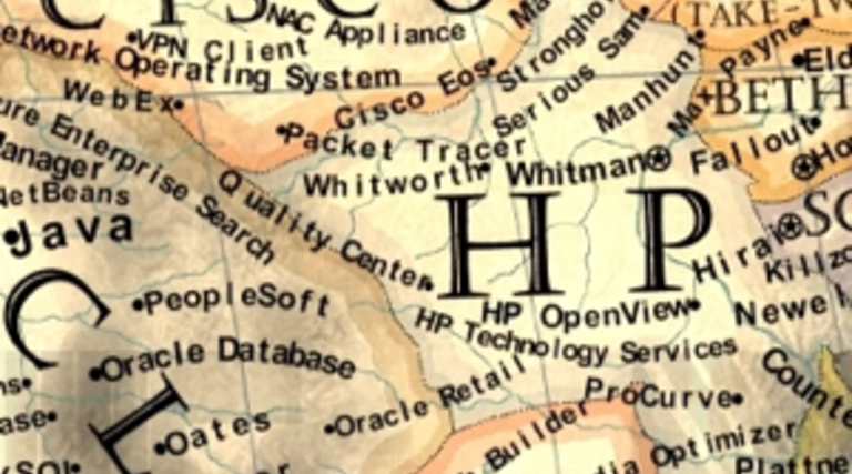 A Vintage Map of the Internet 
