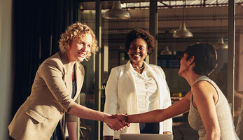 People meeting during an acquisition