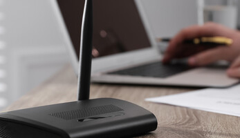 Wi-Fi Router in office