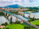 Chattanooga Tennessee aerial view 