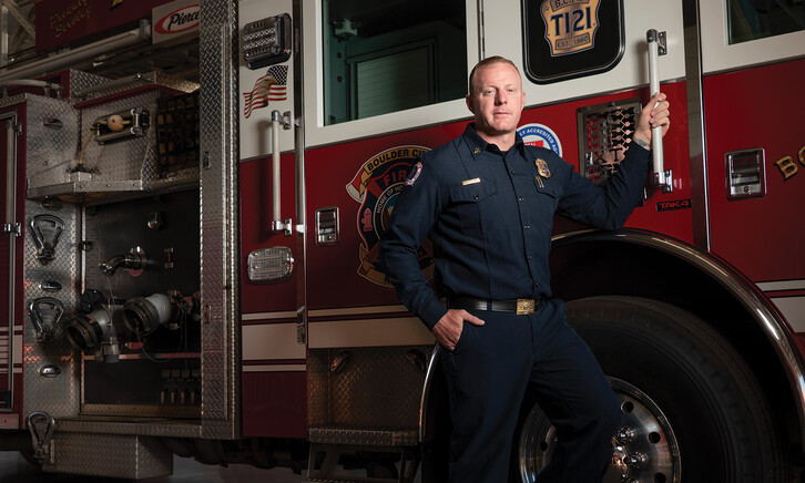 Josh Barrone, Assistant Fire Chief for Nevada’s Boulder City Fire Department