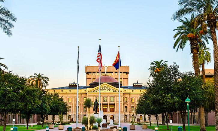 Arizona State Capitol in Phoenix, Ariz.