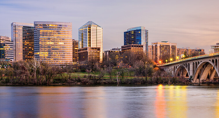 Arlington skyline