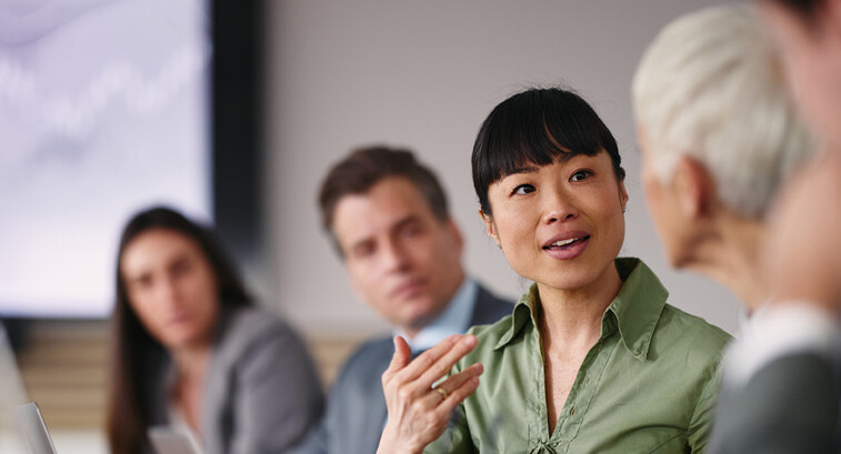 Professionals meeting in the office