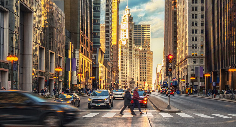 Chicago financial district