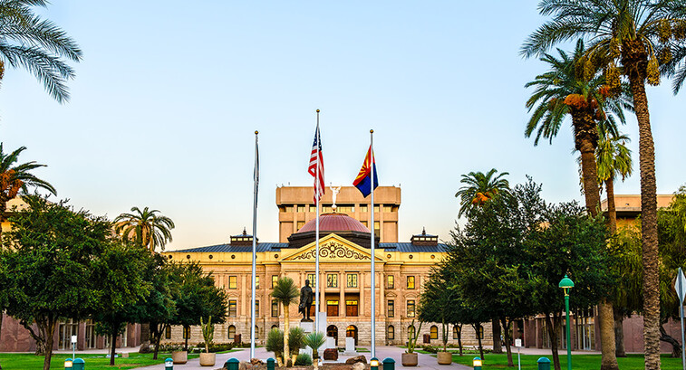 Arizona State Capitol in Phoenix, Ariz.