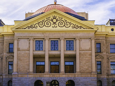 Arizona State Capitol Building in downtown Phoenix, Arizona.
