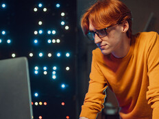 Person backing up data