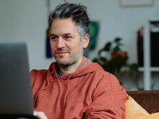 Person working remotely