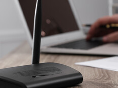 Wi-Fi Router in office
