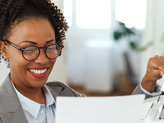 Person using printer