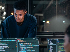  Software developers collaborating