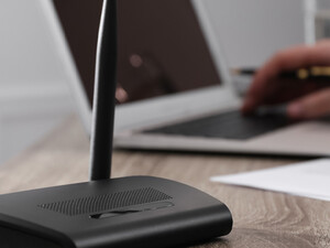 Wi-Fi Router in office