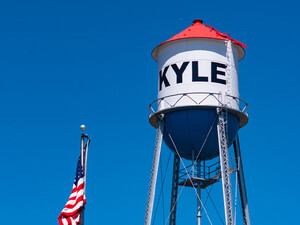 Kyle, Texas water tower