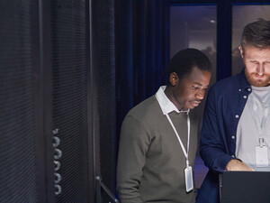 IT team collaborating