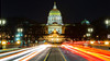 Pennsylvania statehouse at night 