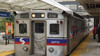 A SEPTA Airport Line train at Philadelphia International Airport Terminal B