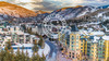 Overhead shot of Vail, Colorado 