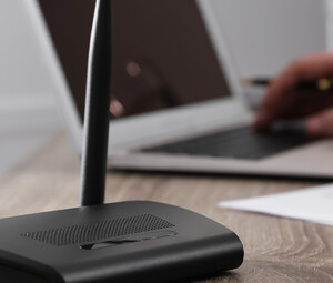 Wi-Fi Router in office